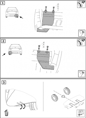 Фаркоп 6769-A Oris на Kia Rio седан рестайл 2020-2022. Необходима подрезка бампера. Тип шара: A. Нагрузки: 1250/60 кг, масса фаркопа 18,5 кг (без электрики в комплекте) от магазина ФаркопРос